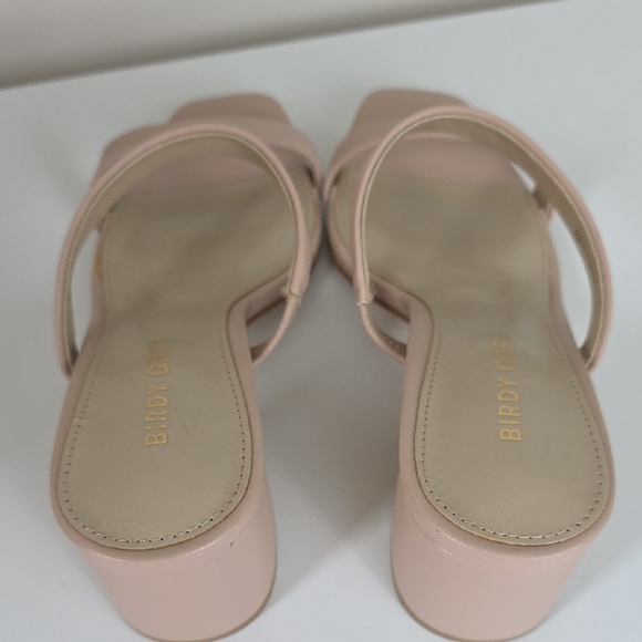 Birdy Grey Soft Pink Strap Heels.  Size 7 - Picture 8 of 13